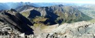 lago Pinter  e vallone di salita dalla cima