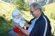 Nonno Massimo e il piccolo Edoardo