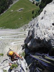 arrivo alla sosta del bellissimo 6° tiro