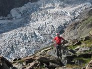 otaner nei pressi del rifugio Monzino