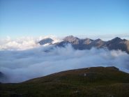 Dal bivacco: vista sulla Val Troncea
