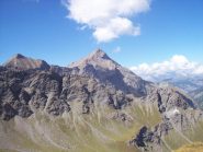 Dal bivacco: Monte Platasse 3149m