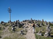 Arrivo in vetta al Grosse Reisch