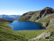 Le Lac Le Grand Laus salendo al Col de Petit Malrif