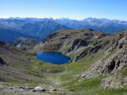 Le Lac Le Grand Laus visto dal col du Petit Malrif