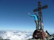 In cima, finalmente !