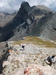 dalla cima verso il Col de la Noire
