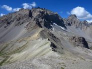 Col de Girardin e Font Sancte visti salendo alla Tete de Girardin