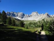 Si apre il panorama sulla Font Sancte