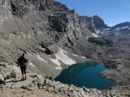 Dal colle della terra il Grand Etret sullo sfondo 