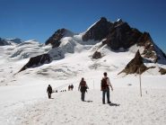 jungfrau dal ghiacciaio