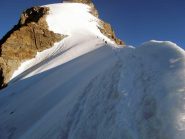dalla rottalsattel verso il pendio finale