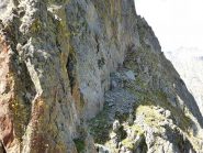 cengia iniziale dal canale