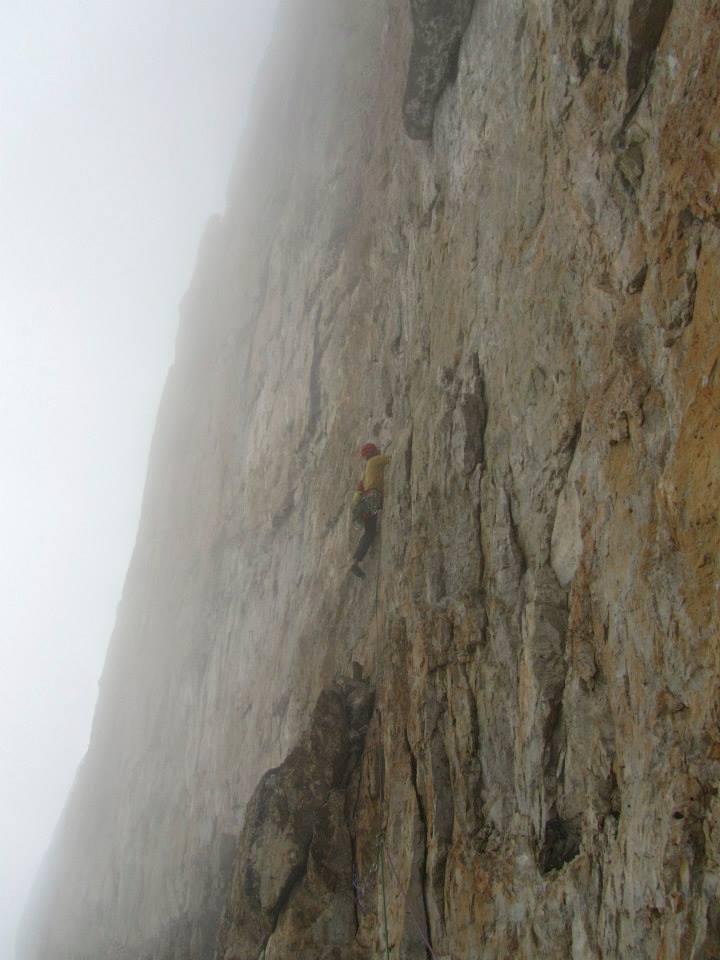 L2 (VI/A2) su roccia dubbia...