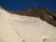 La cresta tra le due vette