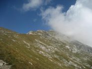 tratto superiore e conclusivo della salita