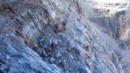 salendo tra cengie e salti rocciosi (7-9-2013)