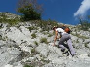 Il passaggio iniziale con il cavo