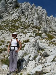 La parte alpinistica