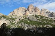 Piz delle Conturines visto dal Col de Locia (8-9-2013)