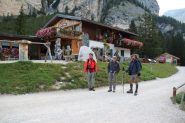 pronti alla partenza dalla Capanna Alpina (8-9-2013)