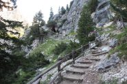 salendo verso il Col de Locia (8-9-2013)