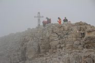 la vetta della Cima Est del Piz Lavarella (8-9-2013)