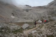 Il Lago delle Conturines...completamente prosciugato! (8-9-2013)