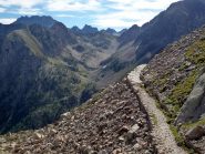 sullo sfondo la Serra dell'Argentera