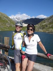 I due protagonisti al lago