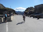 Telma all'arrivo al colle
