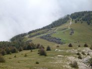 Baraccamenti della Marta dalla Cima di Marta