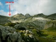 Colle del Pas dal lago Biecai