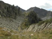 9.Secondo colletto:in fondo il colle e la cima a sx.