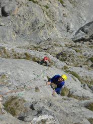 Parte alta della via...