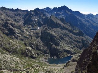 Alla Breche Cabret uno sguardo alla valle di fianco