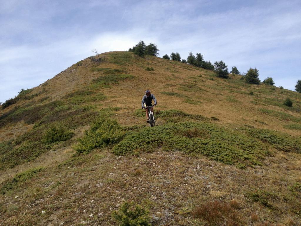 In discesa dal Gran Cerogne