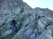 Blin in salita sulla cengia nno