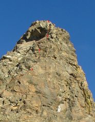 la via da noi seguita sul St. Robert