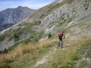 sentiero in direzione del colle Cialdoletta