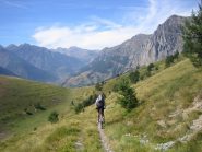 in vista del colle Cialdoletta 1755 m.