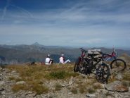 in cima alla Testa Rimà