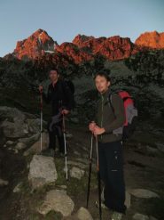 il Monviso all'alba