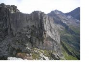 Lo sbarramento netto a monte del Passaggio..