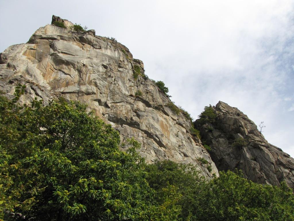 panorama sulle pareti della sbarua