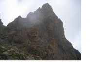 L'aig, and its face sud..scendendo sotto la pioggia..