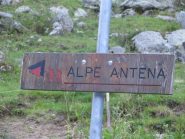 Indicazione alla partenza