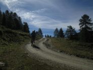 ritorno su bella sterrata