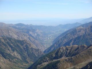 Valle Stura dalla cima