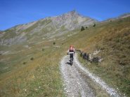 sullo sfondo  Cima della Blave